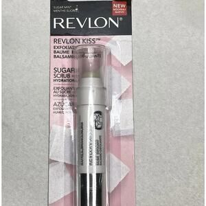 Revlon Kiss Exfoliating Balm #111 Sugar Mint 0.09 oz Sugar Scrub & Hydration New